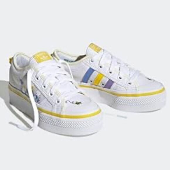 Adidas floral platform shoes - Picture 1 of 11